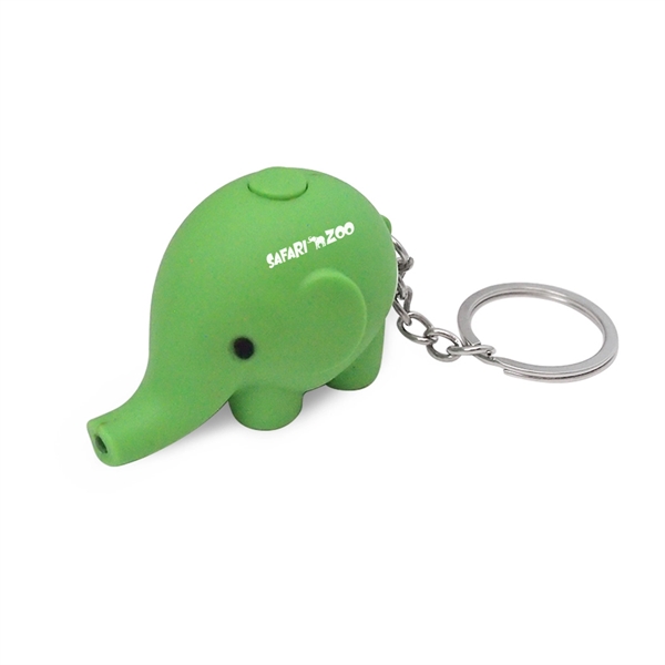 Elephant LED Keychain... from ASI 31517 Admart Products / Admart Line
