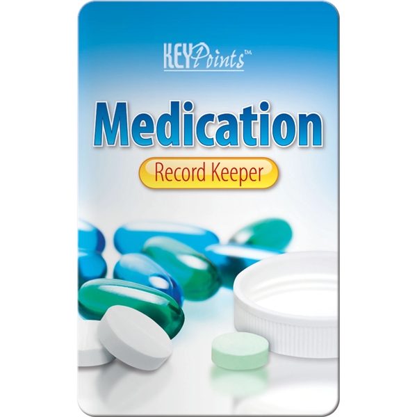 Key Points - Medication Record Keeper... from ASI 54100 Fields Manufacturing Inc / Better Life Line
