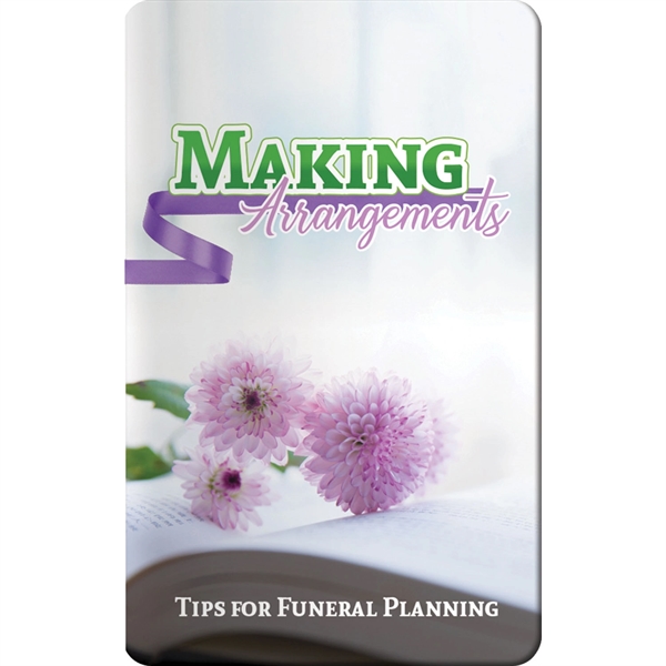 Key Points card with tips for making funeral arrangements.... from ASI 54100 Fields Manufacturing Inc / Better Life Line