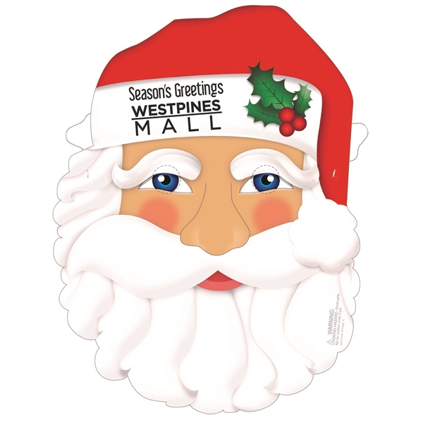 Santa mask with elastic band.... from ASI 67620 Lion Circle Corp / Lion/Circle