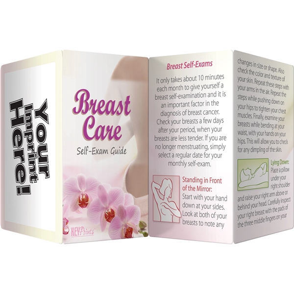 Key Points - Breast Care/Self-Exam Guide... from ASI 54100 Fields Manufacturing Inc / Better Life Line