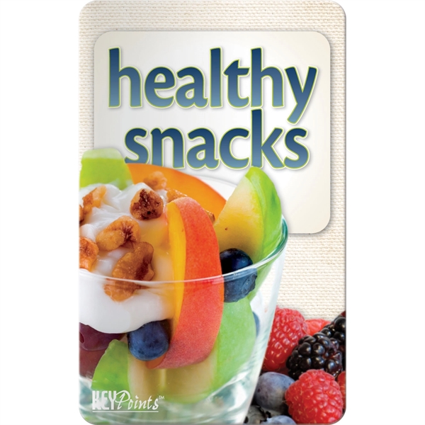 Key Points - Healthy Snacks.... from ASI 54100 Fields Manufacturing Inc / Better Life Line