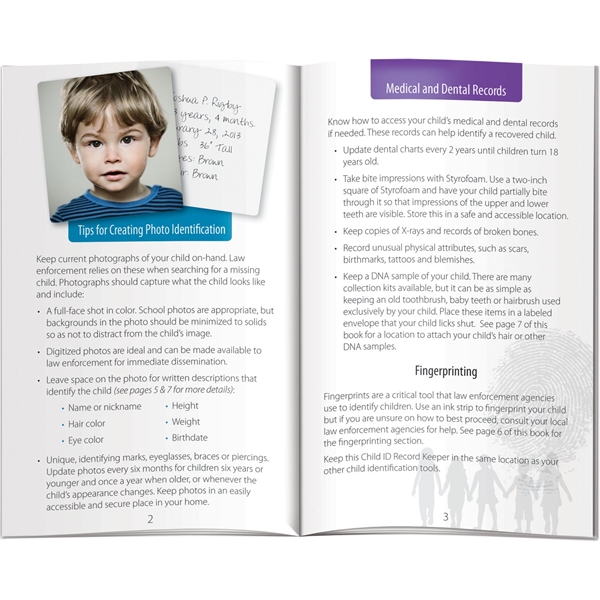 Better Books - Child ID Record Keeper... from ASI 54100 Fields Manufacturing Inc / Better Life Line