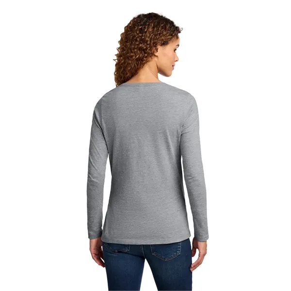 Port & Company Ladies Long Sleeve Fan Favorite V-Neck Tee.... from ASI 84863 SanMar