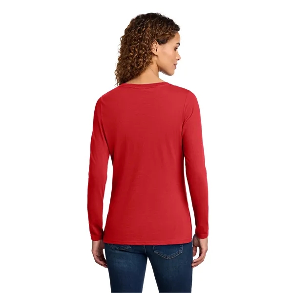 Port & Company Ladies Long Sleeve Fan Favorite V-Neck Tee.... from ASI 84863 SanMar