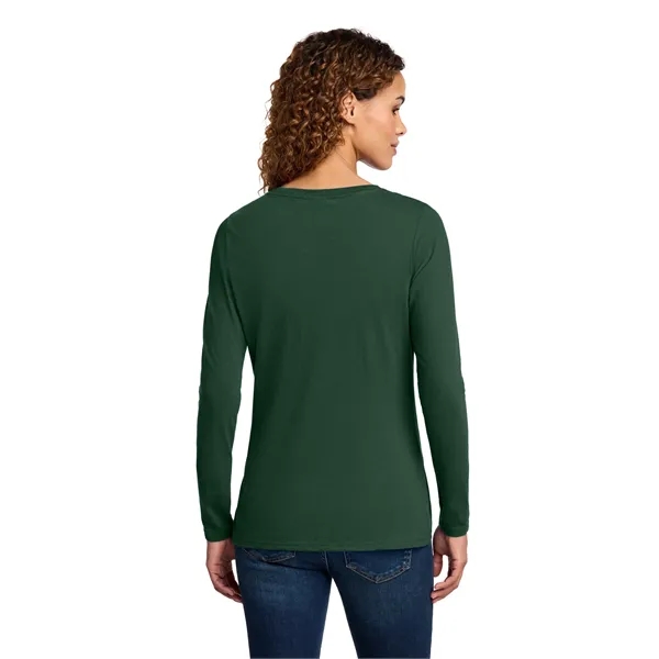 Port & Company Ladies Long Sleeve Fan Favorite V-Neck Tee.... from ASI 84863 SanMar