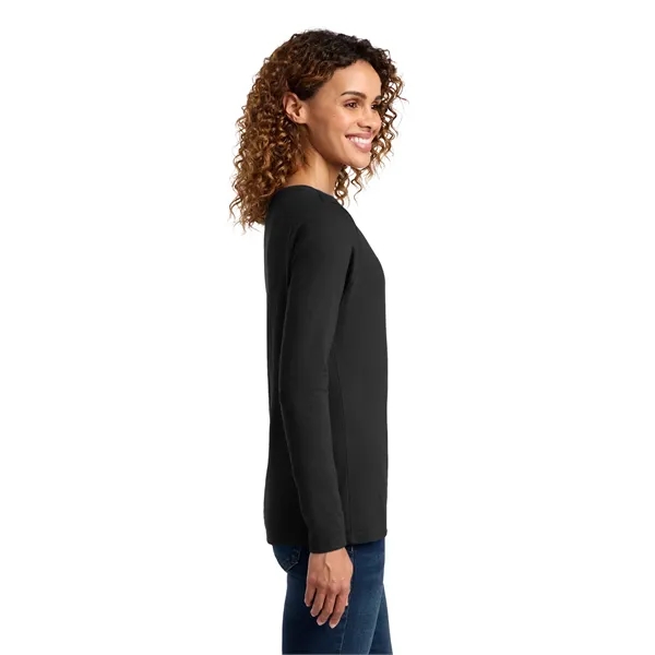 Port & Company Ladies Long Sleeve Fan Favorite V-Neck Tee.... from ASI 84863 SanMar