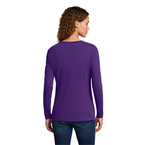 Port & Company Ladies Long Sleeve Fan Favorite V-Neck Tee.... from ASI 84863 SanMar