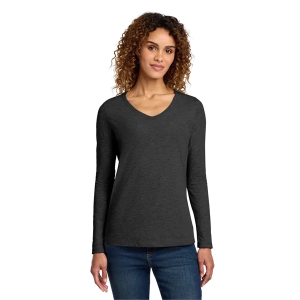 Port & Company Ladies Long Sleeve Fan Favorite V-Neck Tee.... from ASI 84863 SanMar