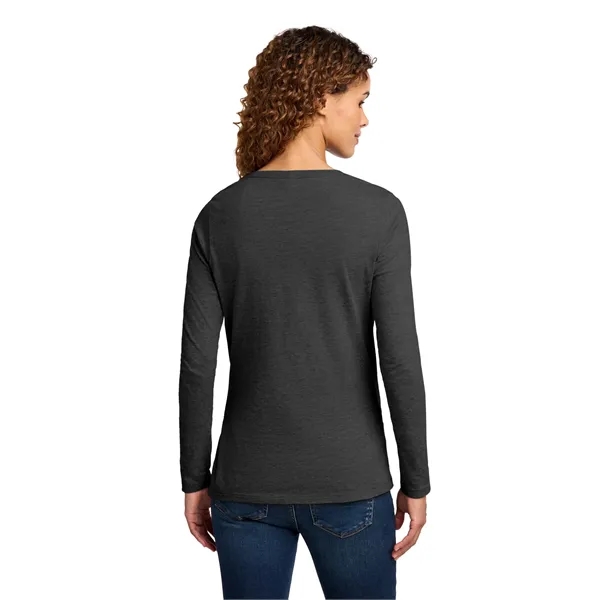 Port & Company Ladies Long Sleeve Fan Favorite V-Neck Tee.... from ASI 84863 SanMar
