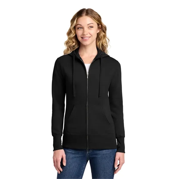 Port & Company Ladies Core Fleece Full-Zip Hooded Sweatsh...... from ASI 84863 SanMar