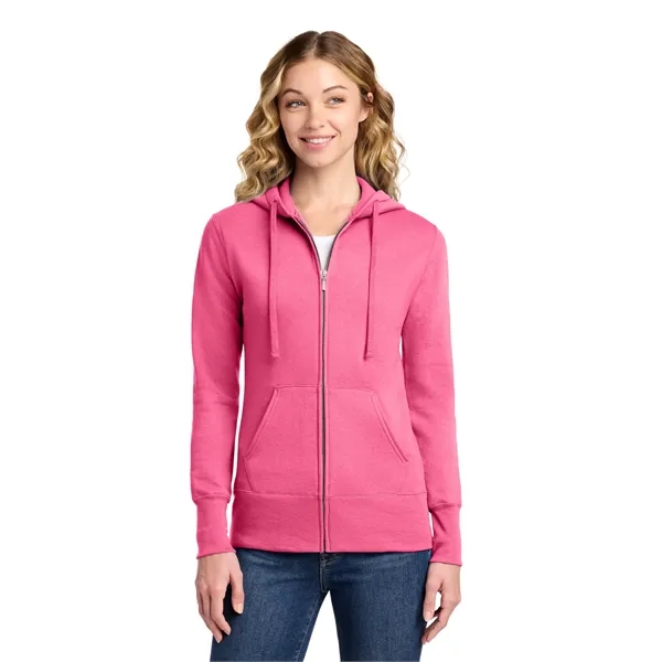 Port & Company Ladies Core Fleece Full-Zip Hooded Sweatsh...... from ASI 84863 SanMar