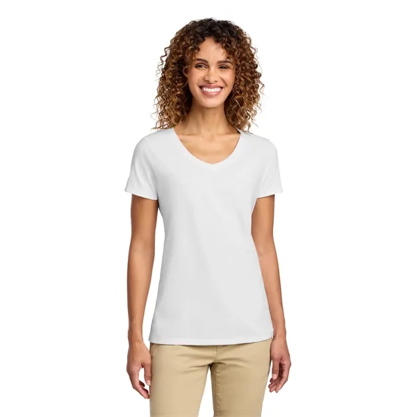 Port & Company Ladies Fan Favorite V-Neck Tee.... from ASI 84863 SanMar