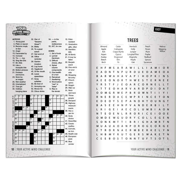 Sharp Minds - Your Active Mind Challenge.... from ASI 54100 Fields Manufacturing Inc / Better Life Line