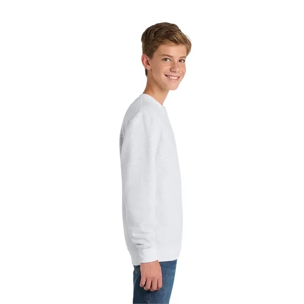 Item #PC78Y Port & Co Youth Core Fleece Crewneck Sweatshirt
