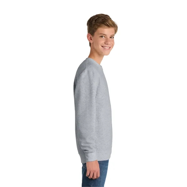Item #PC78Y Port & Co Youth Core Fleece Crewneck Sweatshirt