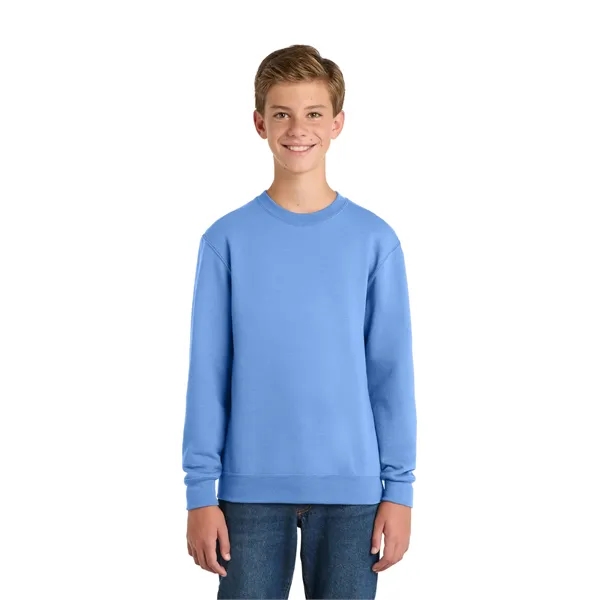 Item #PC78Y Port & Co Youth Core Fleece Crewneck Sweatshirt
