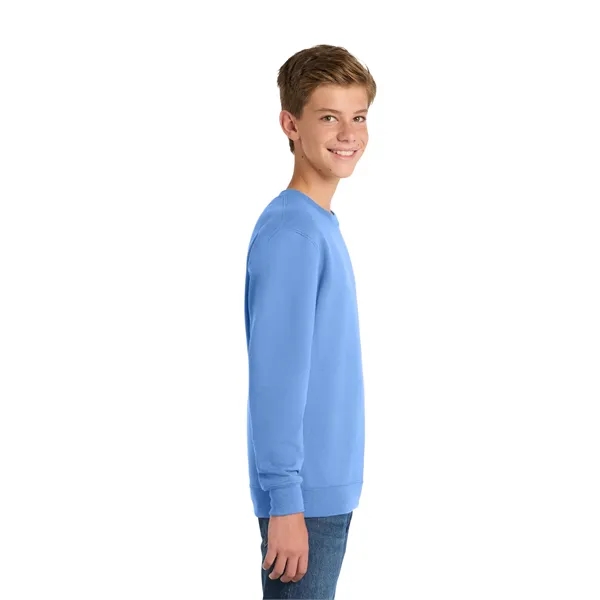 Item #PC78Y Port & Co Youth Core Fleece Crewneck Sweatshirt