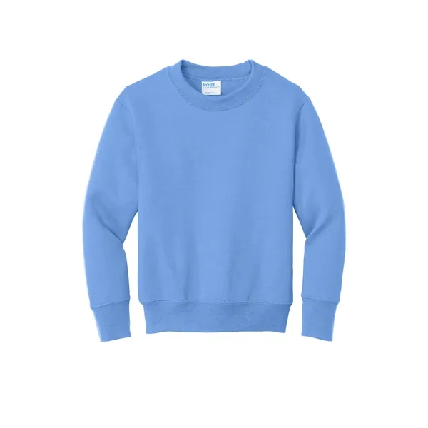 Item #PC78Y Port & Co Youth Core Fleece Crewneck Sweatshirt