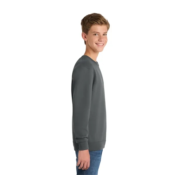 Item #PC78Y Port & Co Youth Core Fleece Crewneck Sweatshirt