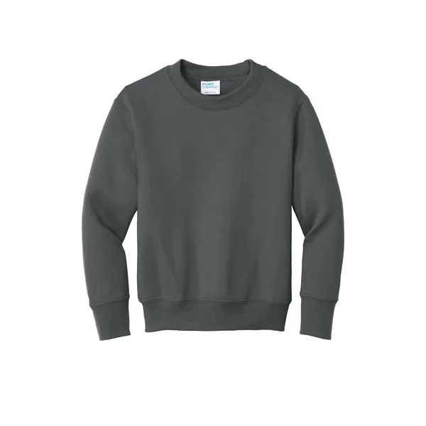 Item #PC78Y Port & Co Youth Core Fleece Crewneck Sweatshirt