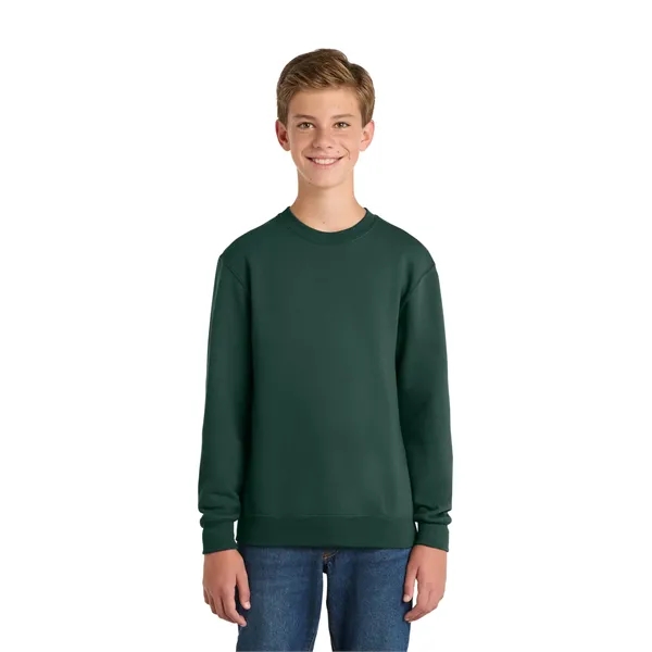 Item #PC78Y Port & Co Youth Core Fleece Crewneck Sweatshirt
