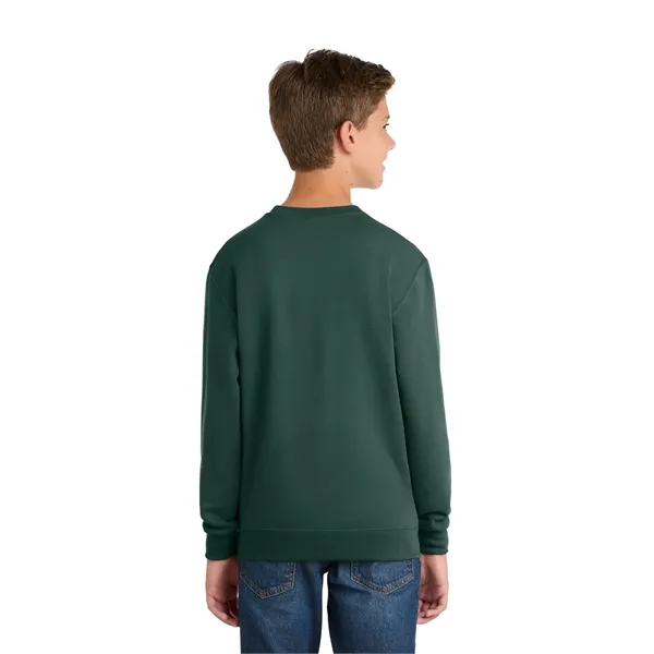 Item #PC78Y Port & Co Youth Core Fleece Crewneck Sweatshirt