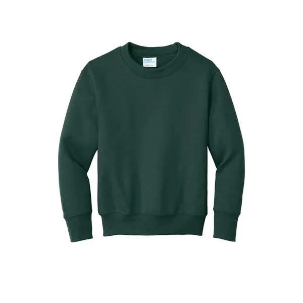 Item #PC78Y Port & Co Youth Core Fleece Crewneck Sweatshirt