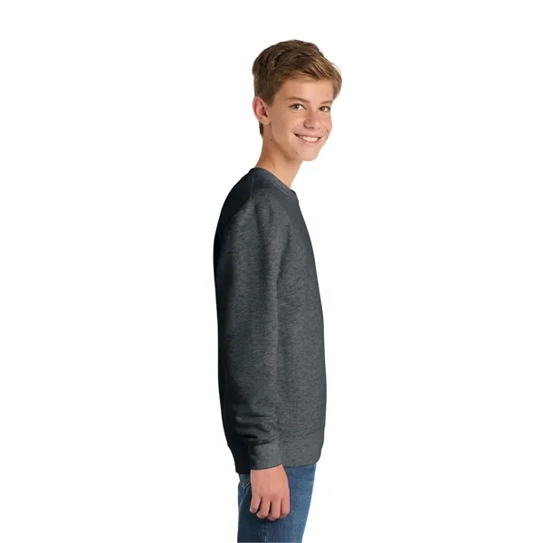 Item #PC78Y Port & Co Youth Core Fleece Crewneck Sweatshirt