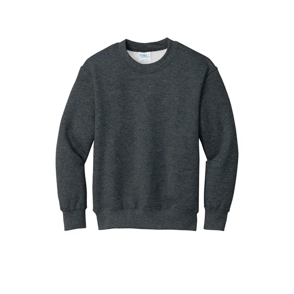 Item #PC78Y Port & Co Youth Core Fleece Crewneck Sweatshirt