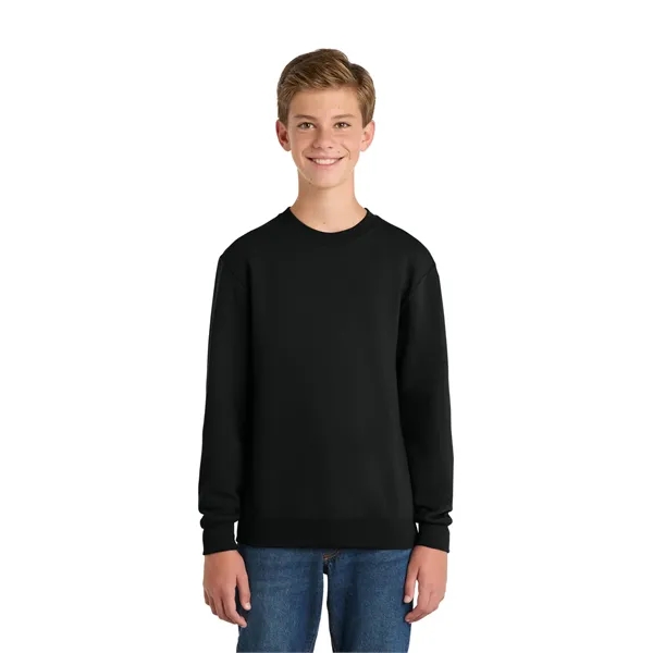 Item #PC78Y Port & Co Youth Core Fleece Crewneck Sweatshirt