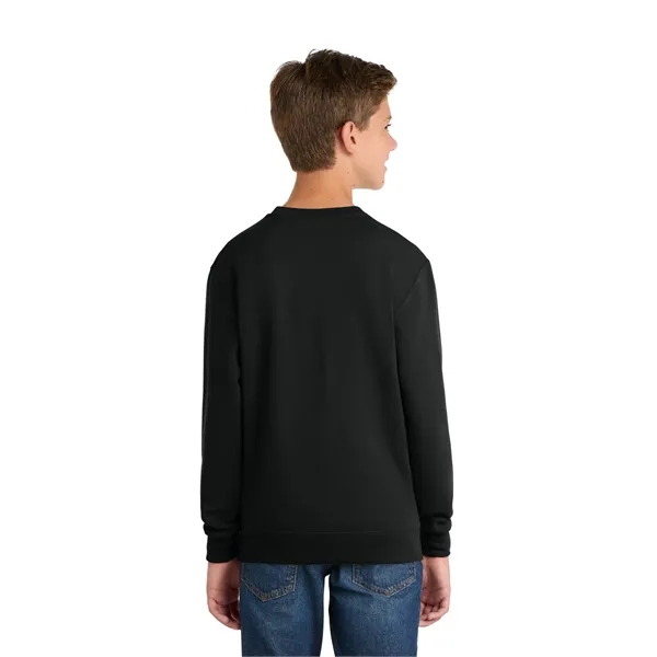 Item #PC78Y Port & Co Youth Core Fleece Crewneck Sweatshirt