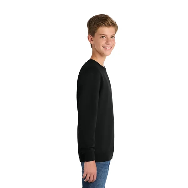 Item #PC78Y Port & Co Youth Core Fleece Crewneck Sweatshirt