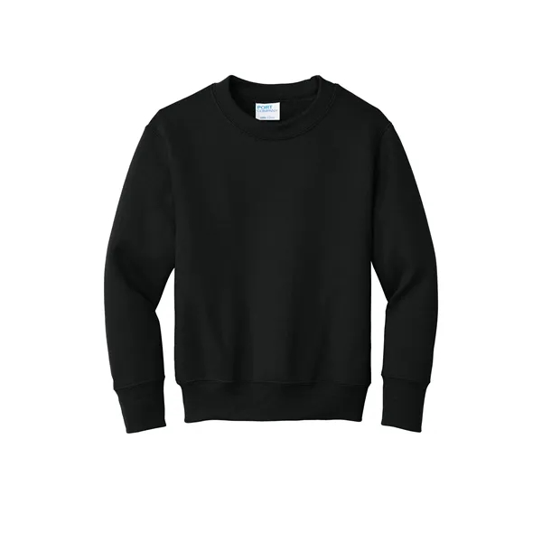 Item #PC78Y Port & Co Youth Core Fleece Crewneck Sweatshirt