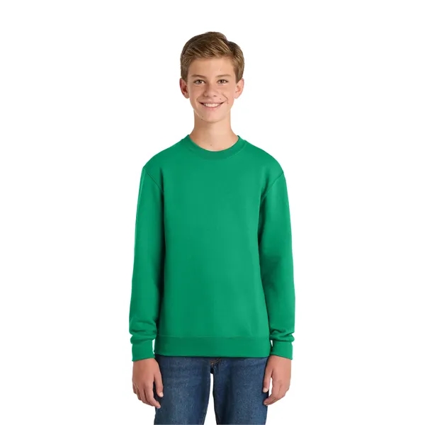 Item #PC78Y Port & Co Youth Core Fleece Crewneck Sweatshirt