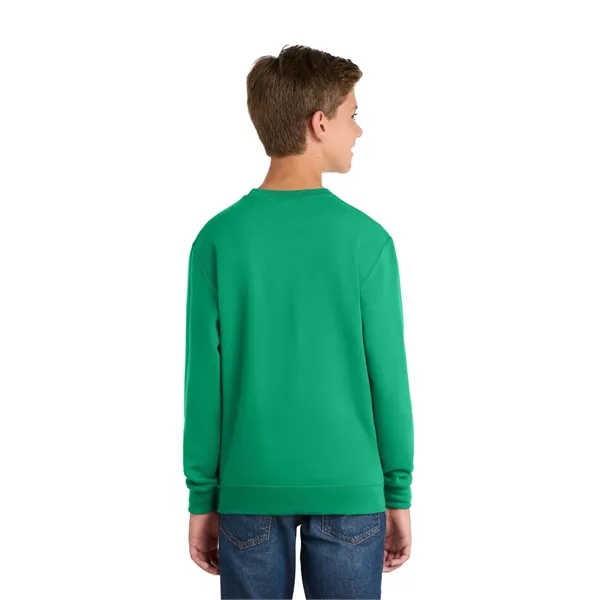 Item #PC78Y Port & Co Youth Core Fleece Crewneck Sweatshirt