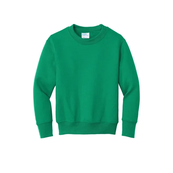 Item #PC78Y Port & Co Youth Core Fleece Crewneck Sweatshirt