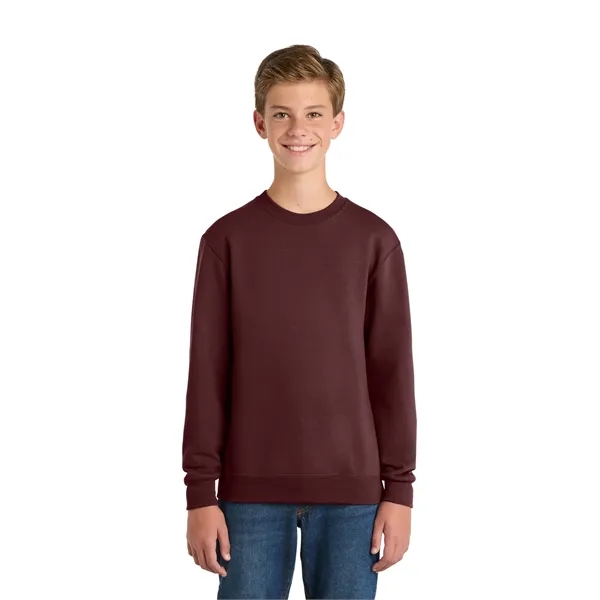Item #PC78Y Port & Co Youth Core Fleece Crewneck Sweatshirt