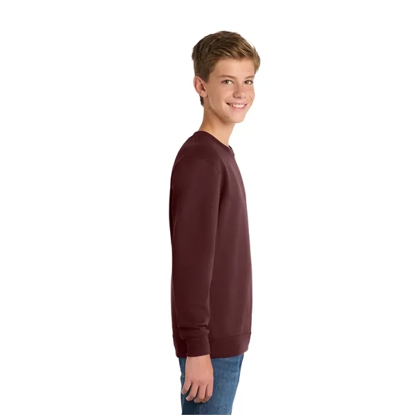 Item #PC78Y Port & Co Youth Core Fleece Crewneck Sweatshirt