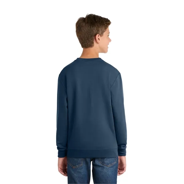 Item #PC78Y Port & Co Youth Core Fleece Crewneck Sweatshirt