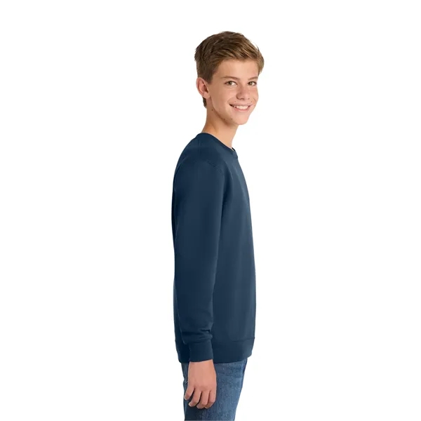 Item #PC78Y Port & Co Youth Core Fleece Crewneck Sweatshirt