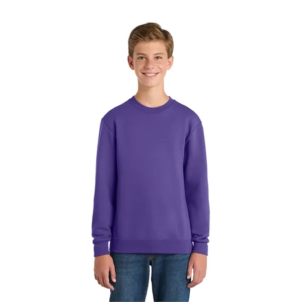 Item #PC78Y Port & Co Youth Core Fleece Crewneck Sweatshirt