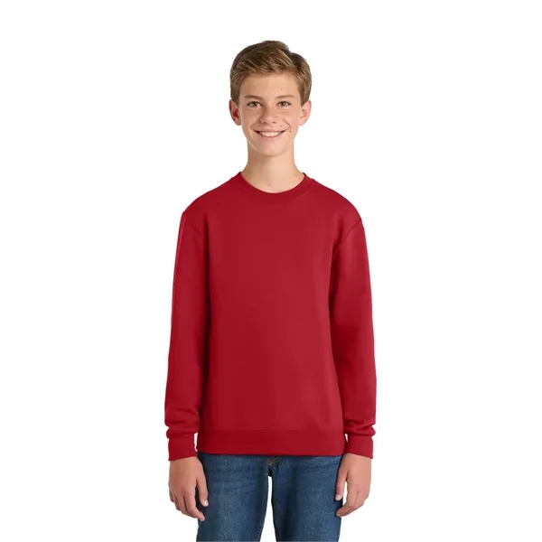 Item #PC78Y Port & Co Youth Core Fleece Crewneck Sweatshirt