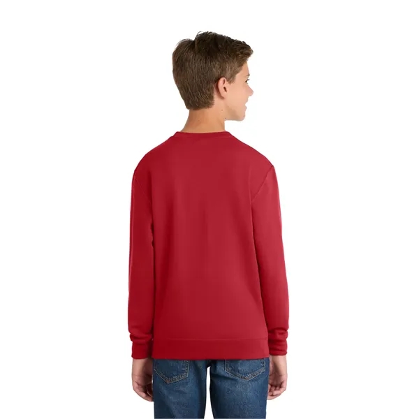 Item #PC78Y Port & Co Youth Core Fleece Crewneck Sweatshirt