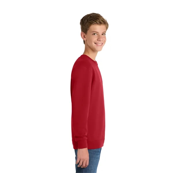 Item #PC78Y Port & Co Youth Core Fleece Crewneck Sweatshirt