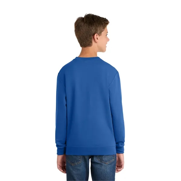 Item #PC78Y Port & Co Youth Core Fleece Crewneck Sweatshirt