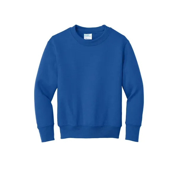 Item #PC78Y Port & Co Youth Core Fleece Crewneck Sweatshirt