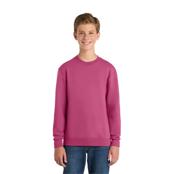 Item #PC78Y Port & Co Youth Core Fleece Crewneck Sweatshirt