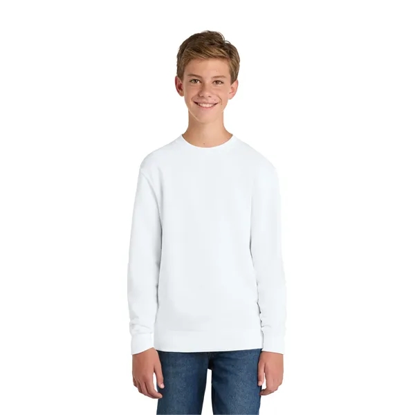 Item #PC78Y Port & Co Youth Core Fleece Crewneck Sweatshirt