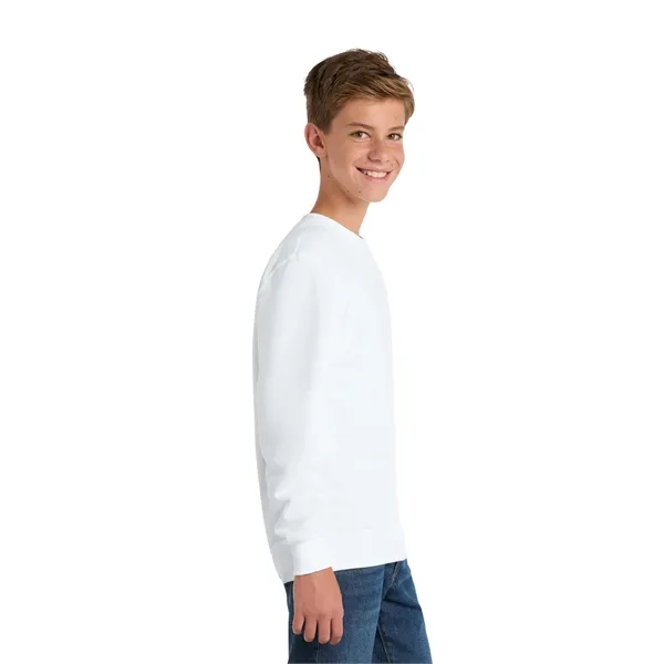 Item #PC78Y Port & Co Youth Core Fleece Crewneck Sweatshirt